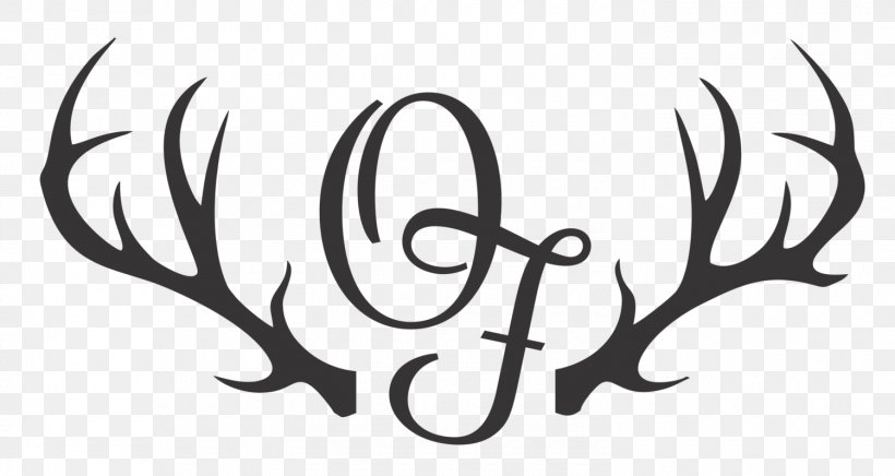 Antler Reindeer Elk Stencil, PNG, 1500x799px, Antler, Black And White, Branch, Brand, Calligraphy Download Free