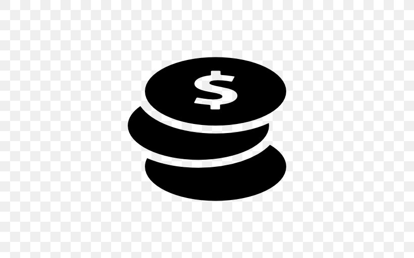 Coin, PNG, 512x512px, Coin, Black And White, Logo, Money, Symbol Download Free