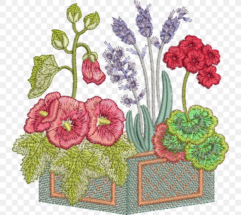 Embroidery Flower Floral Design Embroider Now, PNG, 739x732px, Embroidery, Art, Craft, Creative Arts, Cross Stitch Download Free