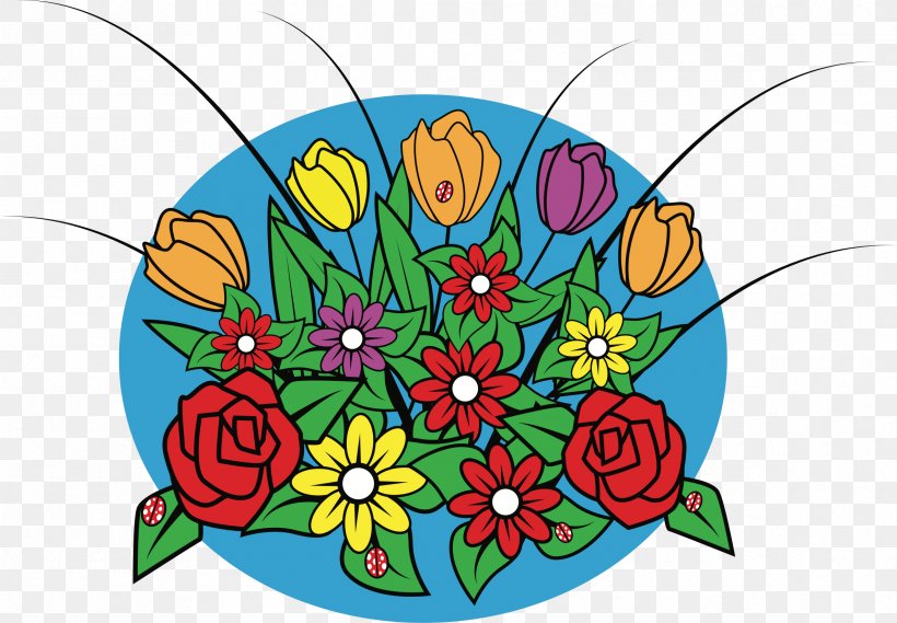 Floral Design Flower Bouquet Clip Art Vector Graphics, PNG, 2383x1655px, Floral Design, Art, Artwork, Borders And Frames, Cut Flowers Download Free