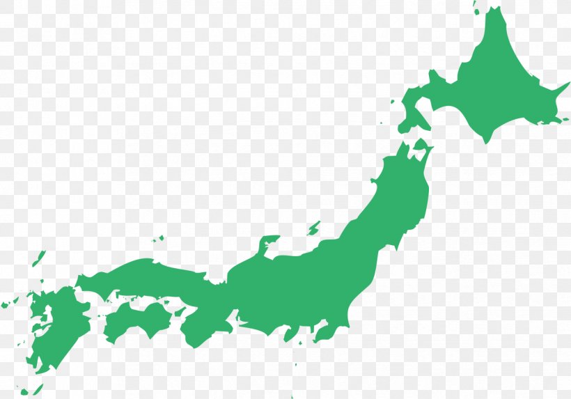 Japan Map Vector Graphics Royalty-free Image, PNG, 1238x866px, Japan, Green, Japanese Maps, Location, Map Download Free