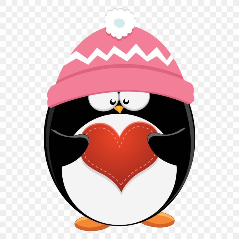 Penguin Cartoon Love Royalty-free, PNG, 1000x1000px, Penguin, Beak, Bird, Cartoon, Drawing Download Free