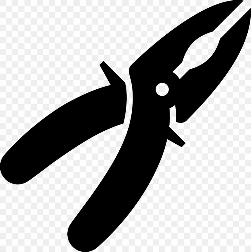Pliers Hand Tool Tool Boxes, PNG, 980x982px, Pliers, Artwork, Black And White, Hand Tool, Home Repair Download Free