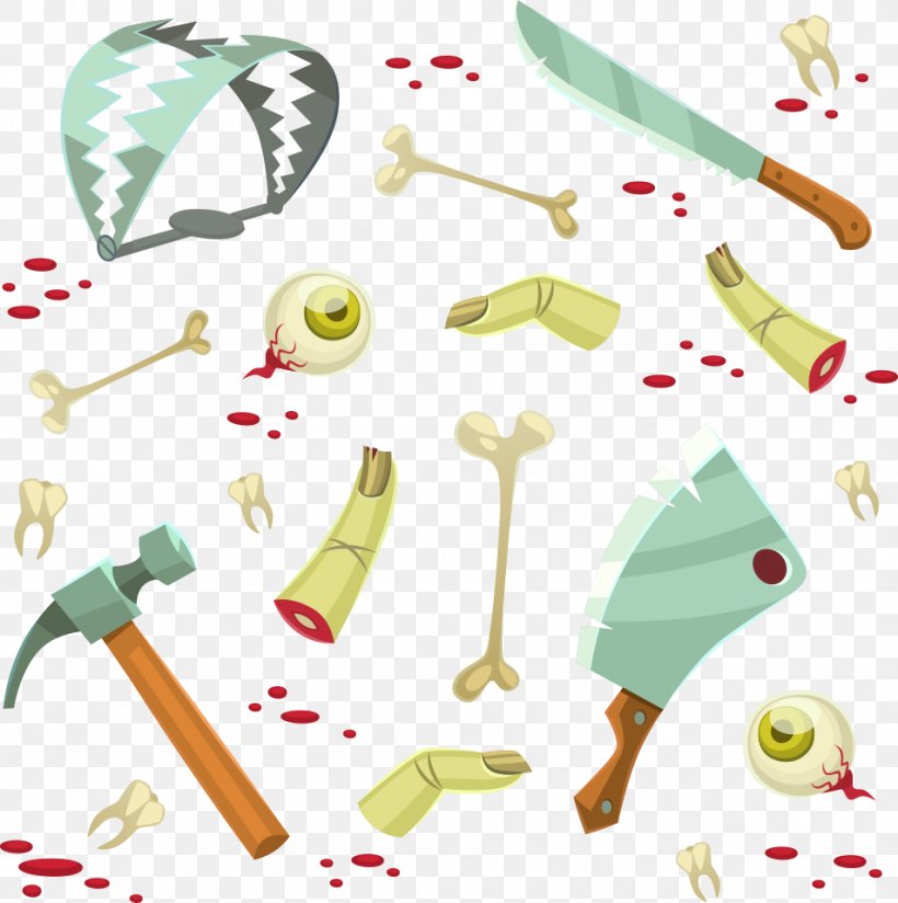 Vector Scary Halloween Props, PNG, 953x958px, Halloween, Clip Art, Festival, Game, Illustration Download Free