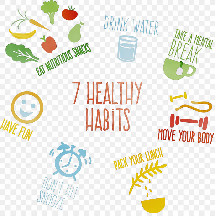 World Health Day, PNG, 1377x1379px, Watercolor, Habit, Health, Healthy Diet, Lifestyle Download Free
