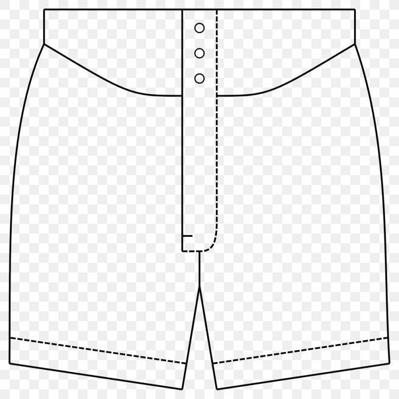Boxer Shorts Button Sleeve Paper, PNG, 1024x1024px, Boxer Shorts, Abdomen, Active Shorts, Area, Black Download Free