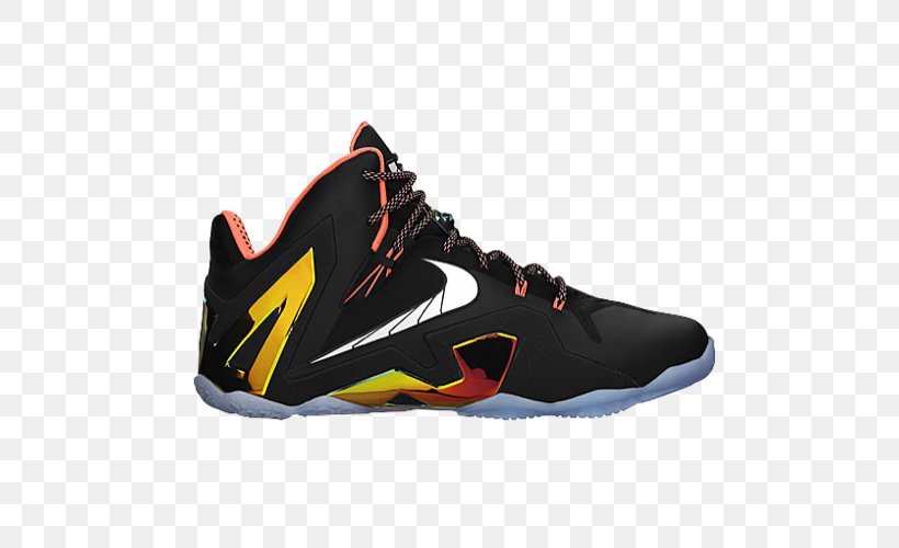 Nike Basketball LeBron 11 Low Shoe Sneakers, PNG, 500x500px, Nike, Athletic Shoe, Basketball, Basketball Shoe, Black Download Free