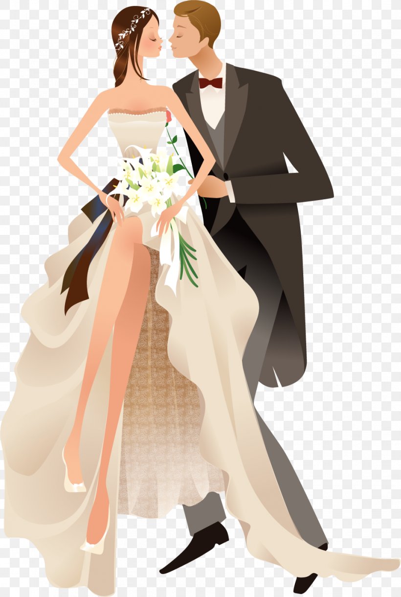 Wedding Invitation Bride Clip Art, PNG, 956x1423px, Watercolor, Cartoon, Flower, Frame, Heart Download Free