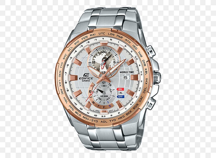 Casio Edifice Watch Chronograph Silver, PNG, 500x600px, Casio Edifice, Analog Watch, Brand, Casio, Casio Edifice Standard Chronograph Download Free
