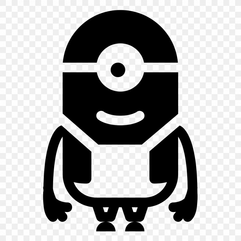 Minions Emoticon YouTube, PNG, 1600x1600px, Minions, Animation, Black, Black And White, Despicable Me 2 Download Free