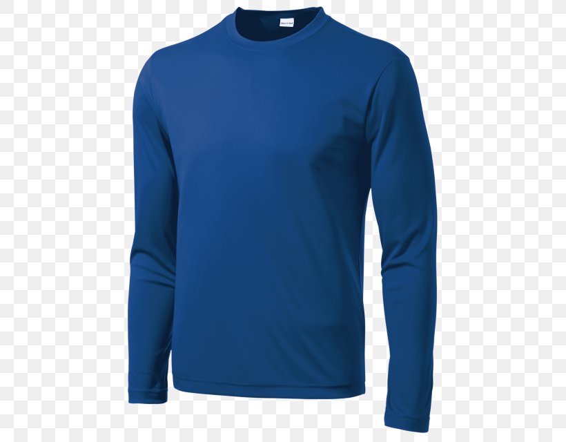 Long-sleeved T-shirt ASICS Clothing Top, PNG, 640x640px, Tshirt, Active Shirt, Asics, Blue, Brand Download Free