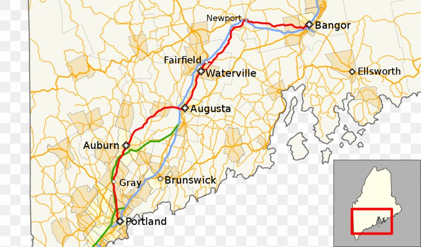 Map Maine State Route 100 Maine State Highway System Litchfield Interstate 295, PNG, 1199x705px, Map, Area, Google Maps, Highway, Interstate 295 Download Free