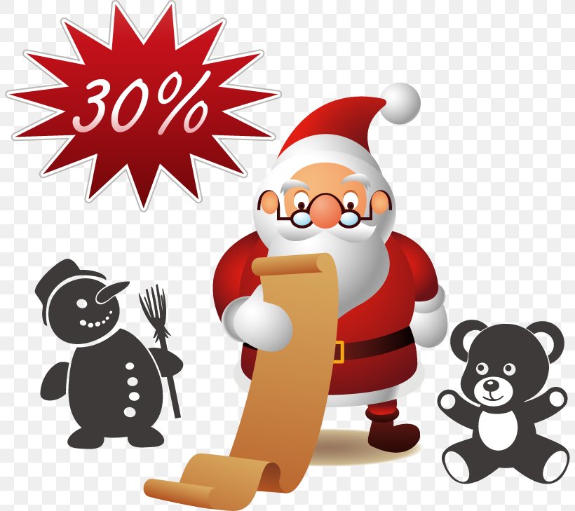 Santa Claus, PNG, 806x729px, Santa Claus, Christmas, Christmas Ornament, Fictional Character, Halftone Download Free