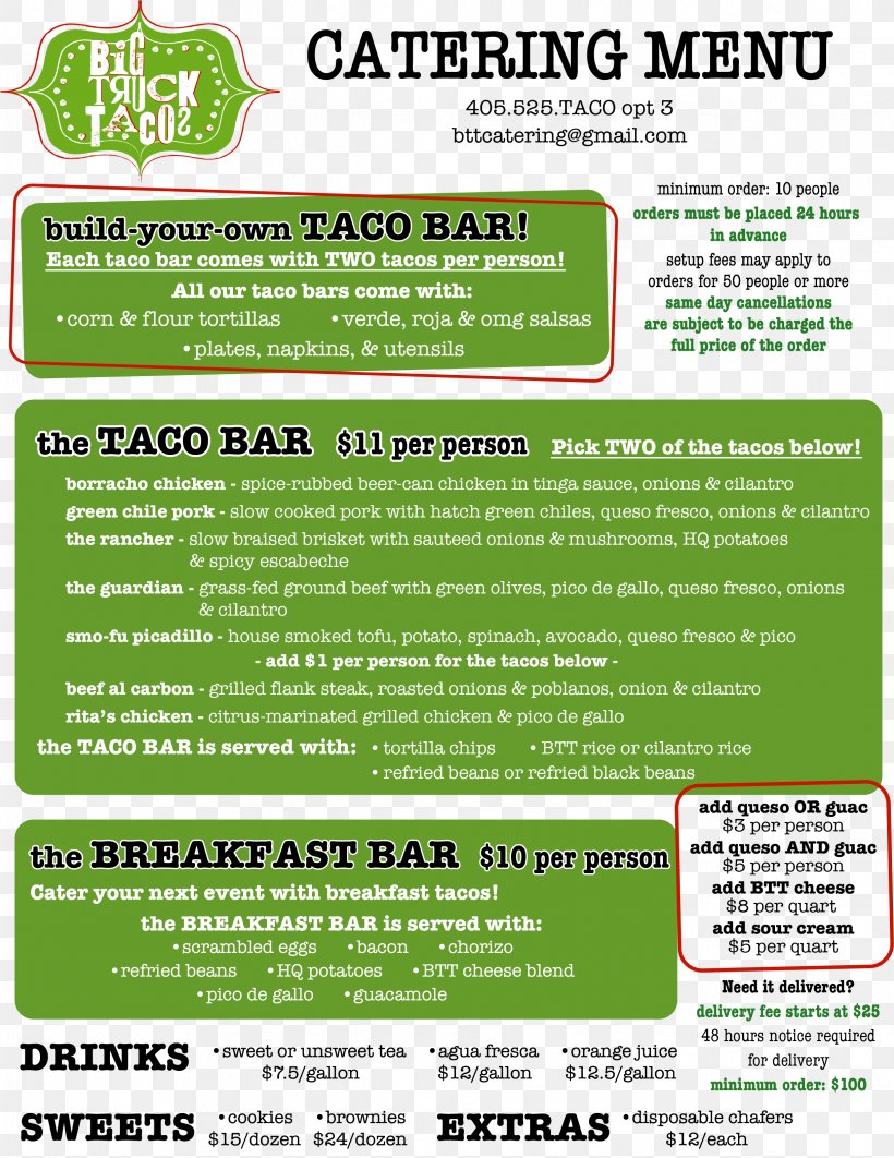 Taco Product Catering Menu Font, PNG, 2437x3158px, Taco, Area, Catering, Copyright, Grass Download Free