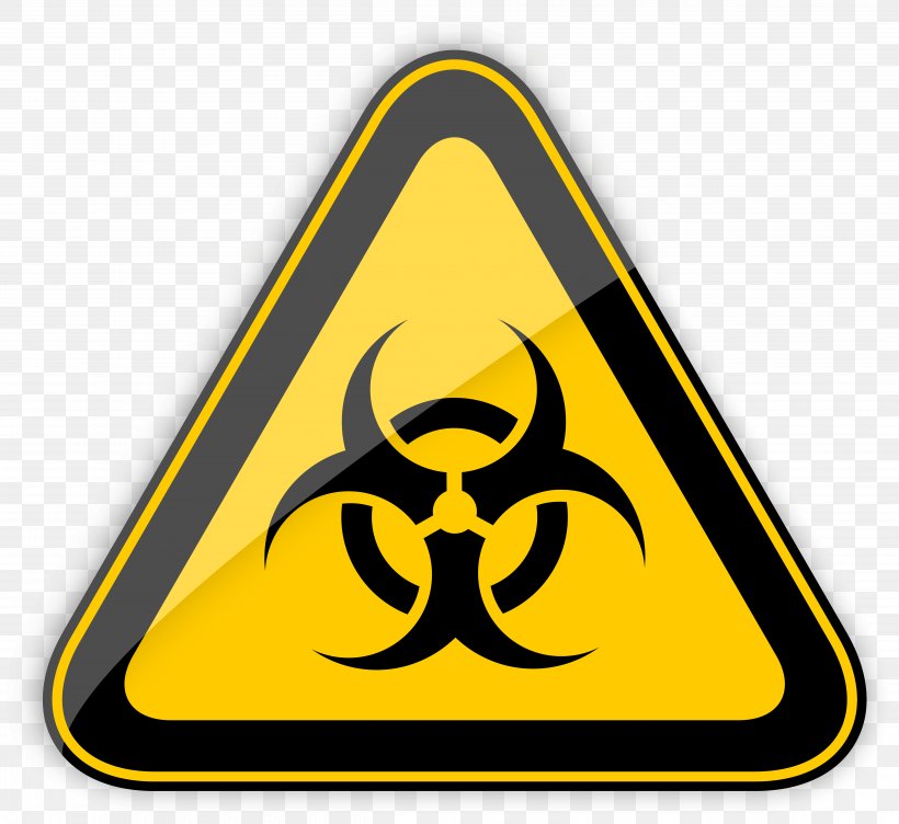 Biological Hazard Hazard Symbol Sign Dangerous Goods, PNG, 5000x4587px, Biological Hazard, Area, Biosafety Level, Dangerous Goods, Hazard Symbol Download Free