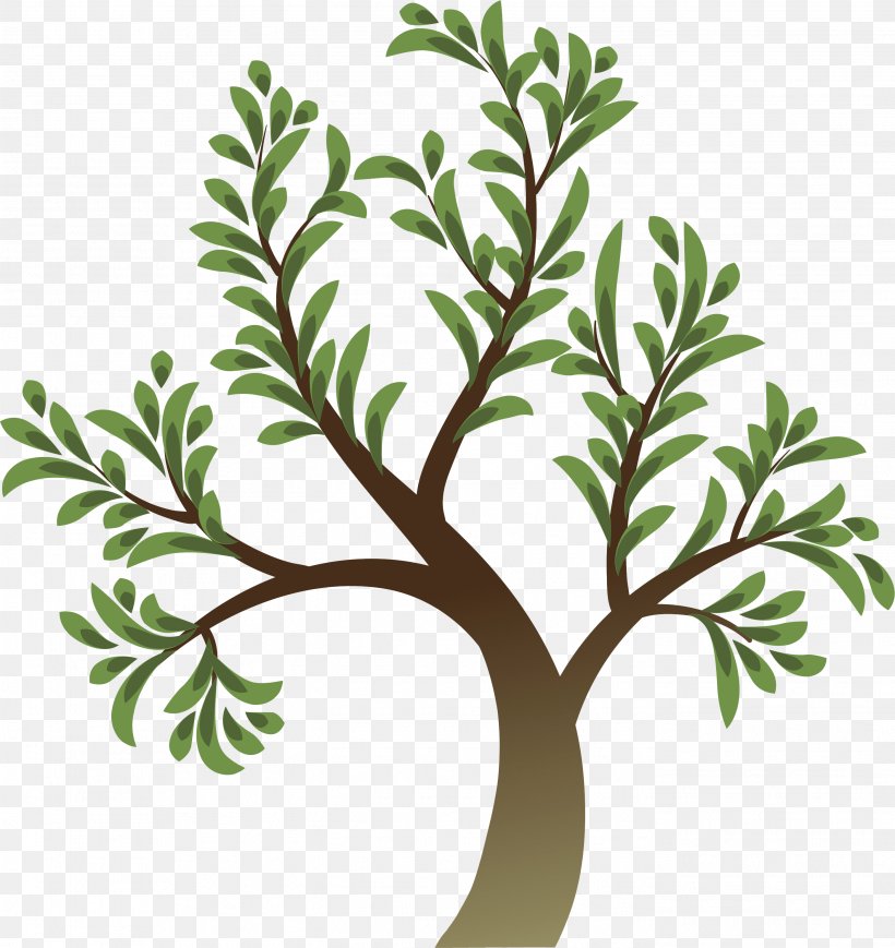 Clip Art, PNG, 2796x2966px, Tree, Branch, Creative Commons License, Flower, Flowering Plant Download Free