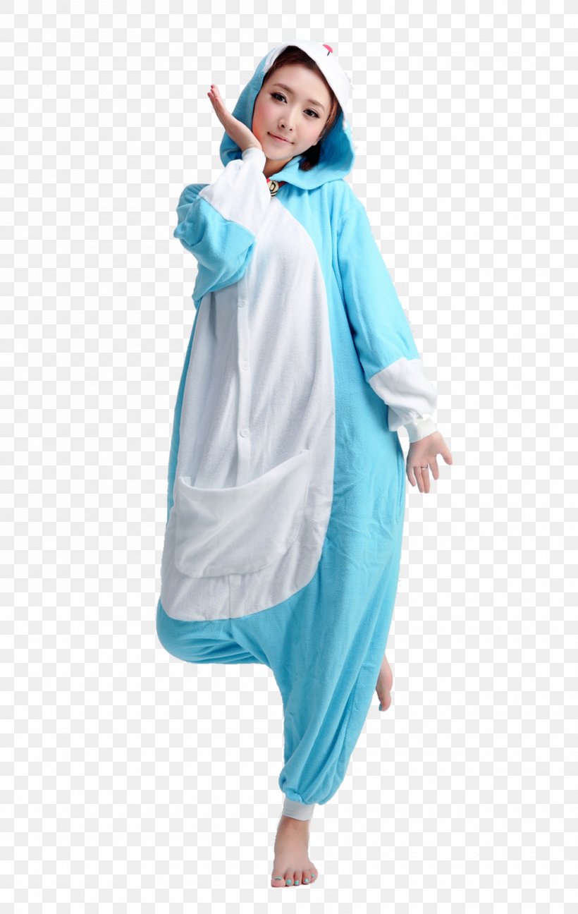 Doraemon Kigurumi Clothing Character Costume, PNG, 1000x1581px, Doraemon, Adult, Aqua, Character, Clothing Download Free