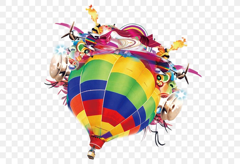 Hot Air Balloon Color, PNG, 600x560px, Balloon, Ballonnet, Cartoon, Color, Designer Download Free
