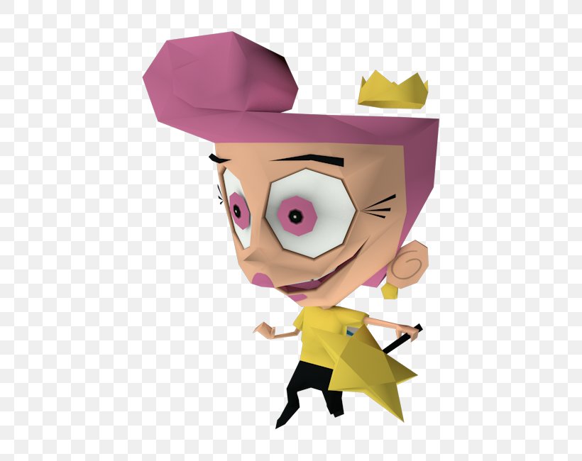 Nicktoons: Attack Of The Toybots Timmy Turner PlayStation 2 Wii Character, PNG, 750x650px, Nicktoons Attack Of The Toybots, Cartoon, Character, Fictional Character, Figurine Download Free