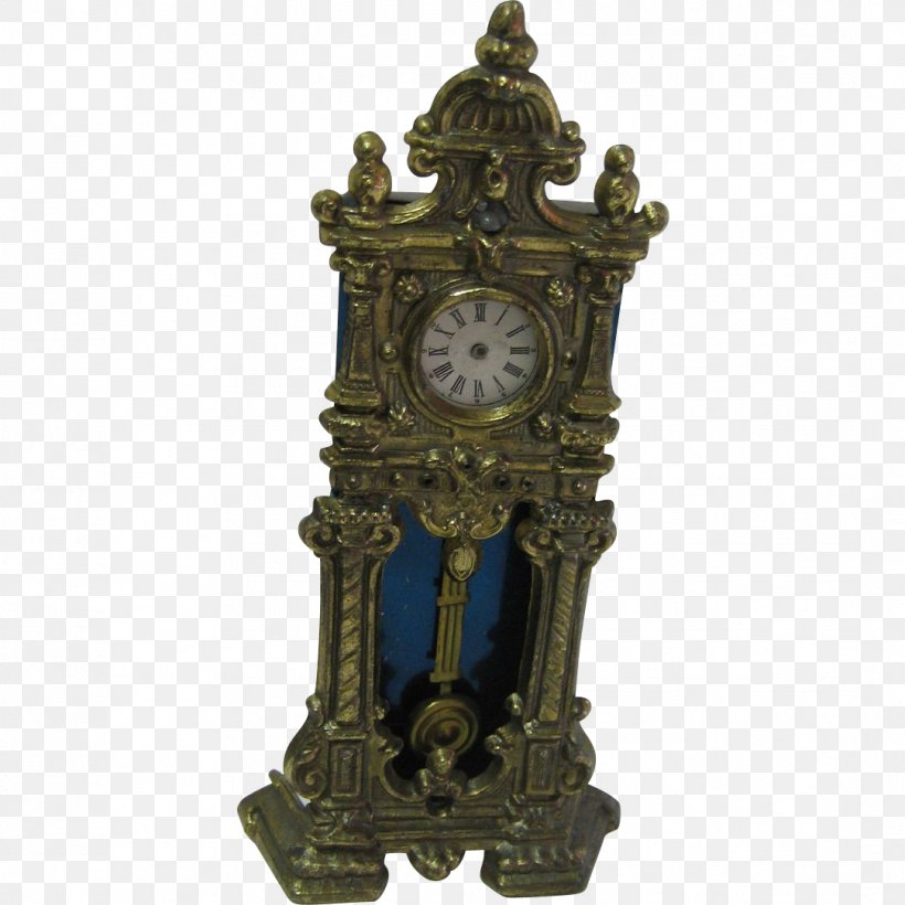 01504 Bronze Statue Antique Clock, PNG, 1083x1083px, Bronze, Antique, Brass, Clock, Metal Download Free