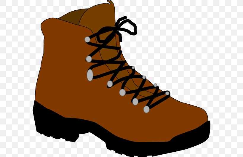 Hiking Boot Camping Clip Art, PNG, 600x530px, Hiking Boot, Boot, Camping, Footwear, Free Content Download Free