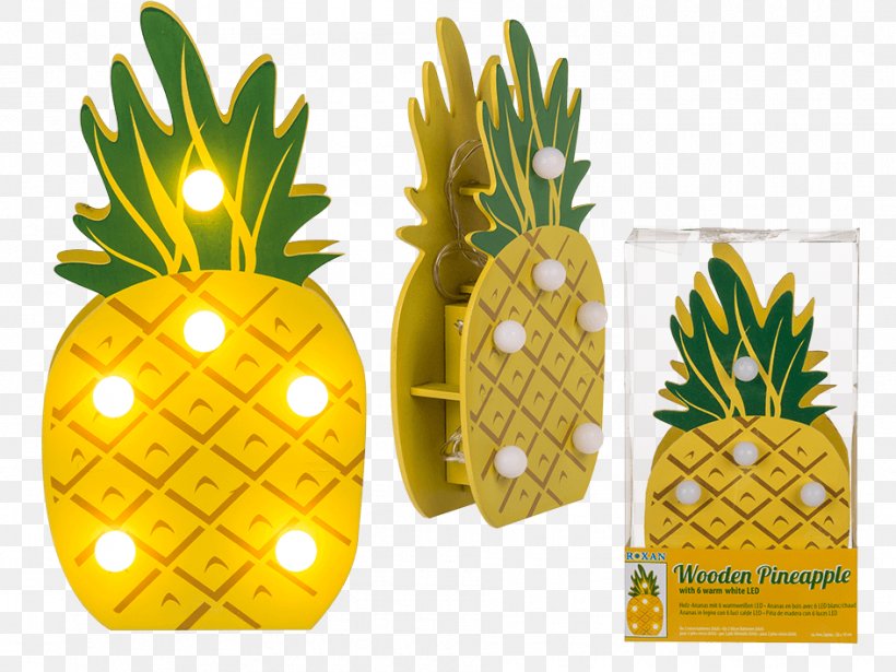 Pineapple LED Lamp Light-emitting Diode, PNG, 945x709px, Pineapple, Ananas, Bromeliaceae, Flowering Plant, Food Download Free