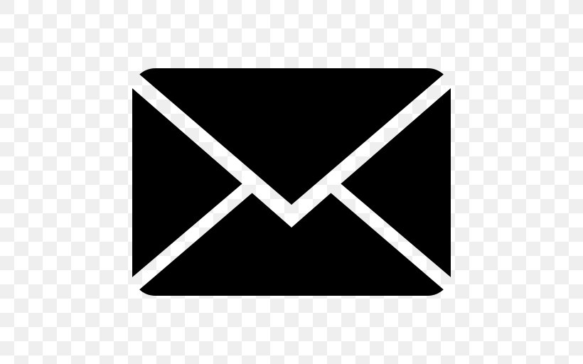 Envelope, PNG, 512x512px, Envelope, Black, Black And White, Email, Icon Design Download Free