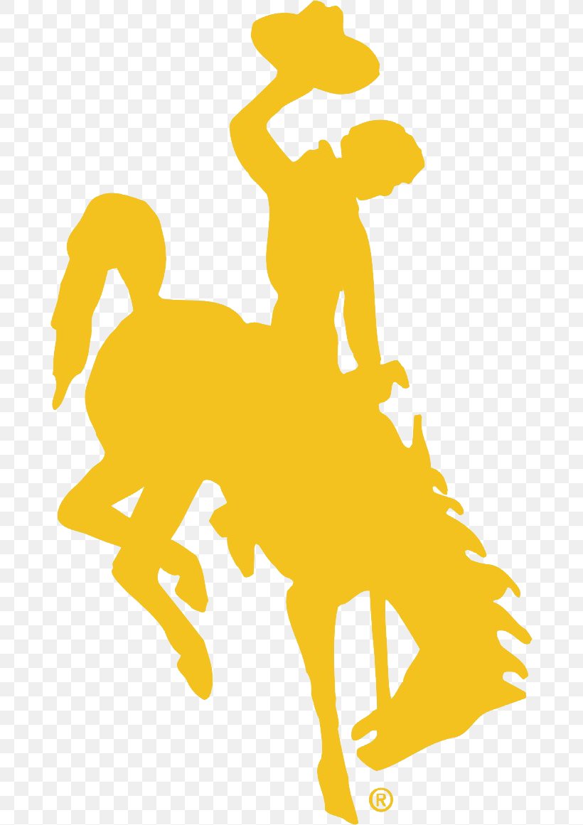 University Of Wyoming Bucking Horse And Rider Wyoming Cowgirls Women's Basketball, PNG, 678x1161px, University Of Wyoming, Animal Figure, Art, Bronco, Bucking Download Free