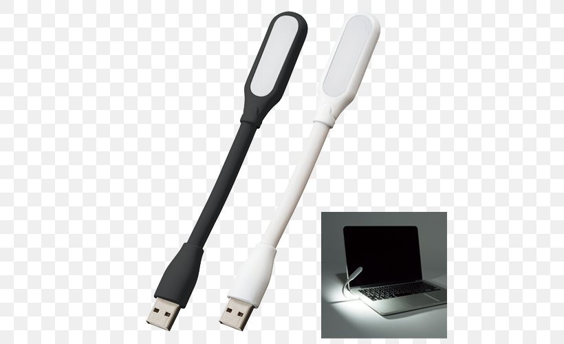 販促品 USB Novelty Item Desk Flashlight, PNG, 500x500px, Usb, Cable, Desk, Electronic Device, Electronics Download Free