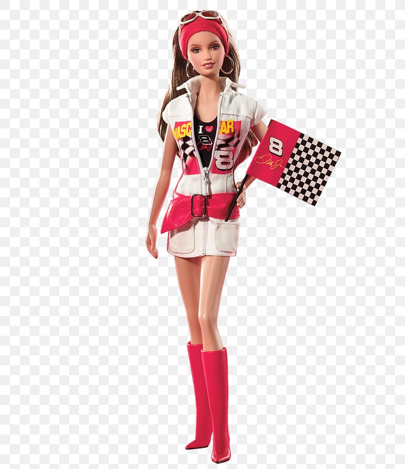 Ken Dale Earnhardt, Jr. NASCAR Barbie Doll Grease Frenchy Barbie Doll (Race Day), PNG, 640x950px, Ken, Accesorio, Barbie, Brand, Clothing Download Free