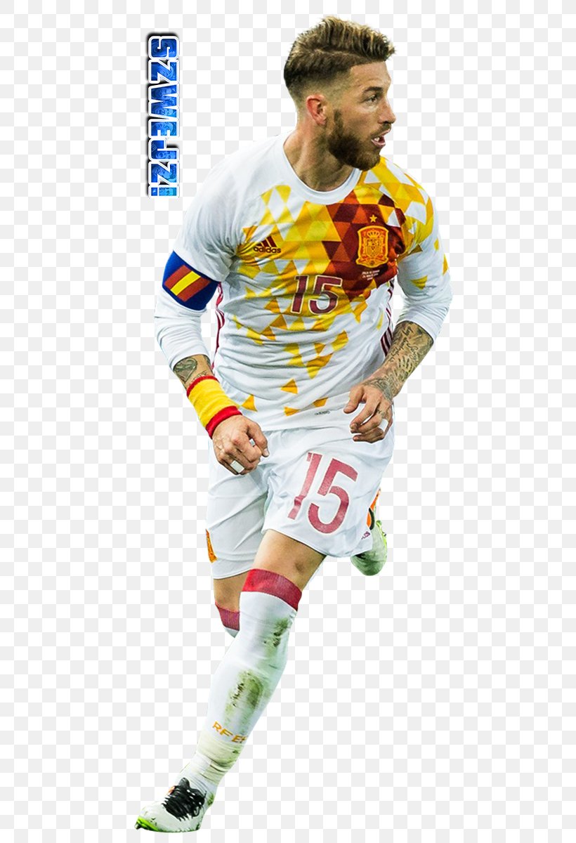 Sergio Ramos Spain National Football Team Jersey Football Player, PNG, 520x1200px, 2018, Sergio Ramos, Ball, Clothing, Competition Event Download Free