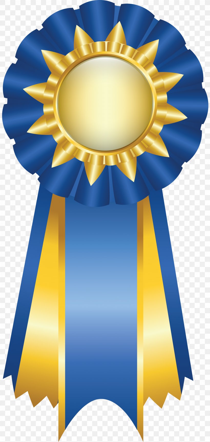 Clip Art Award Ribbon Openclipart, PNG, 3427x7200px, Award, Award Medal, Electric Blue, Flower, Medal Download Free