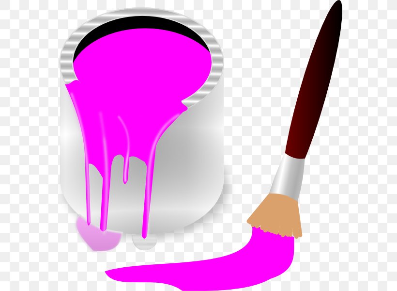 Paintbrush Painting Clip Art, PNG, 594x600px, Paint, Brush, Color, Drawing, Finger Download Free
