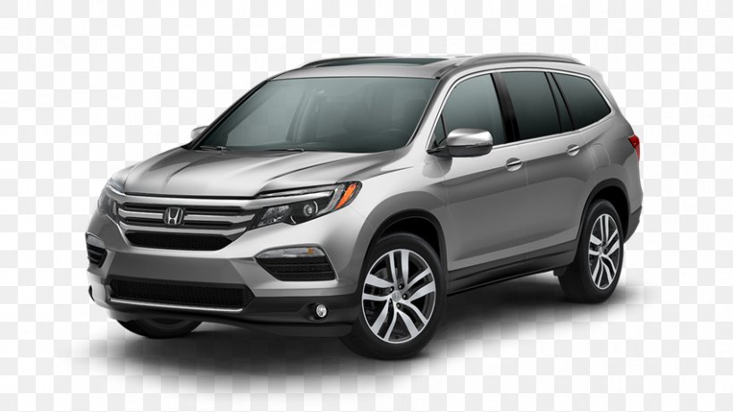 2018 Honda Pilot EX-L AWD SUV Car Sport Utility Vehicle All-wheel Drive, PNG, 850x478px, 2018, 2018 Honda Pilot, 2018 Honda Pilot Ex, 2018 Honda Pilot Exl, 2018 Honda Pilot Exl Awd Suv Download Free