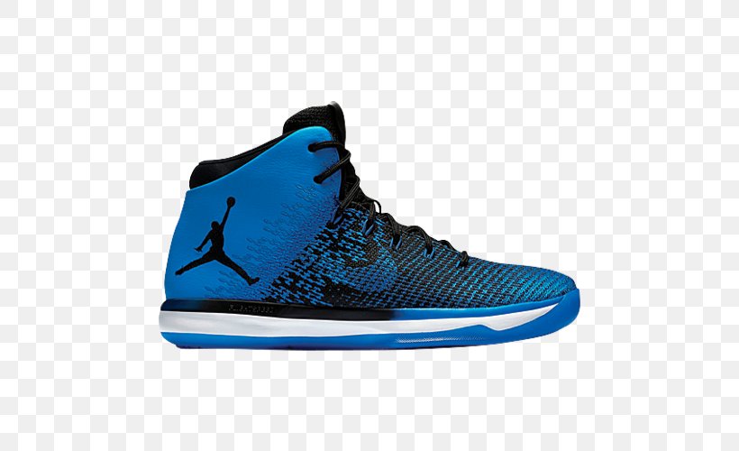 Air Jordan Sports Shoes Basketball Shoe Nike, PNG, 500x500px, Air Jordan, Aqua, Athletic Shoe, Basketball Shoe, Black Download Free