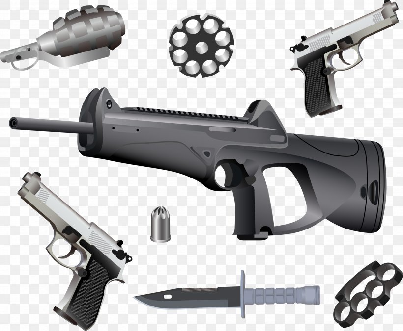 Bullet Firearm Weapon Pistol, PNG, 4741x3906px, Watercolor, Cartoon, Flower, Frame, Heart Download Free