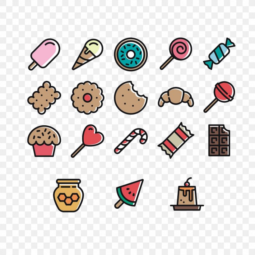 Ice Cream Candy Dessert Icon, PNG, 1024x1024px, Ice Cream, Candy, Cookie, Dessert, Technology Download Free