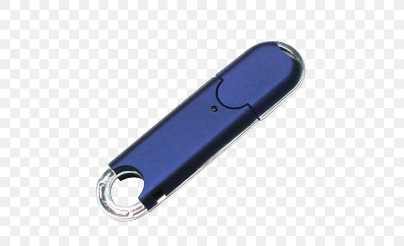 USB Flash Drives Product Design Cobalt Blue Electronics Accessory, PNG, 500x500px, Usb Flash Drives, Blue, Cobalt, Cobalt Blue, Computer Hardware Download Free
