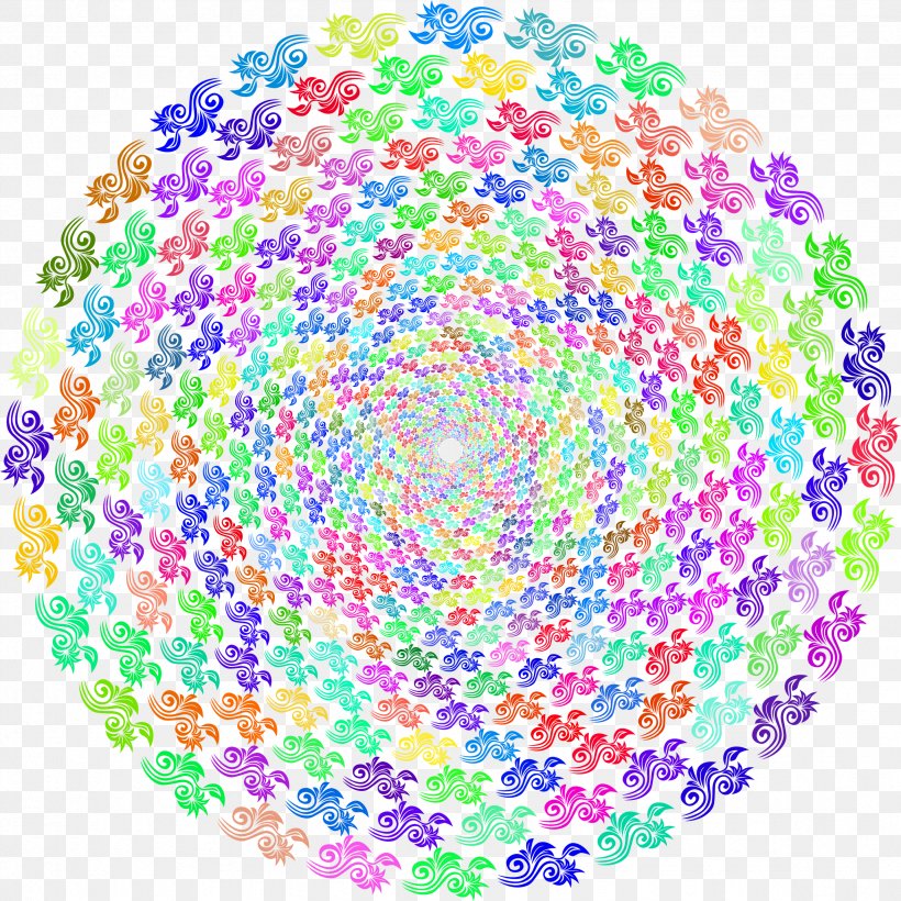 Circle Clip Art, PNG, 2352x2352px, Sphere, Flower, Motif, Point, Symmetry Download Free