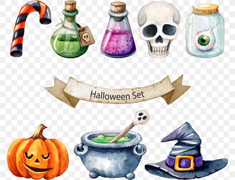 Halloween Poster Jack-o'-lantern Illustration, PNG, 773x630px, Halloween, Drinkware, Jack O Lantern, Party, Poster Download Free