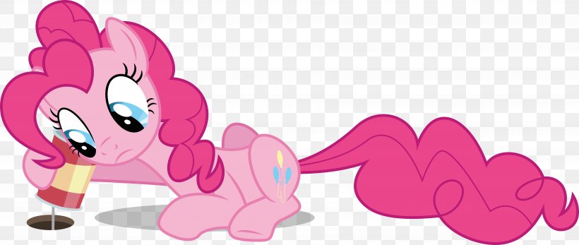 Pony Pinkie Pie Rarity Twilight Sparkle Applejack, PNG, 7080x3000px, Watercolor, Cartoon, Flower, Frame, Heart Download Free