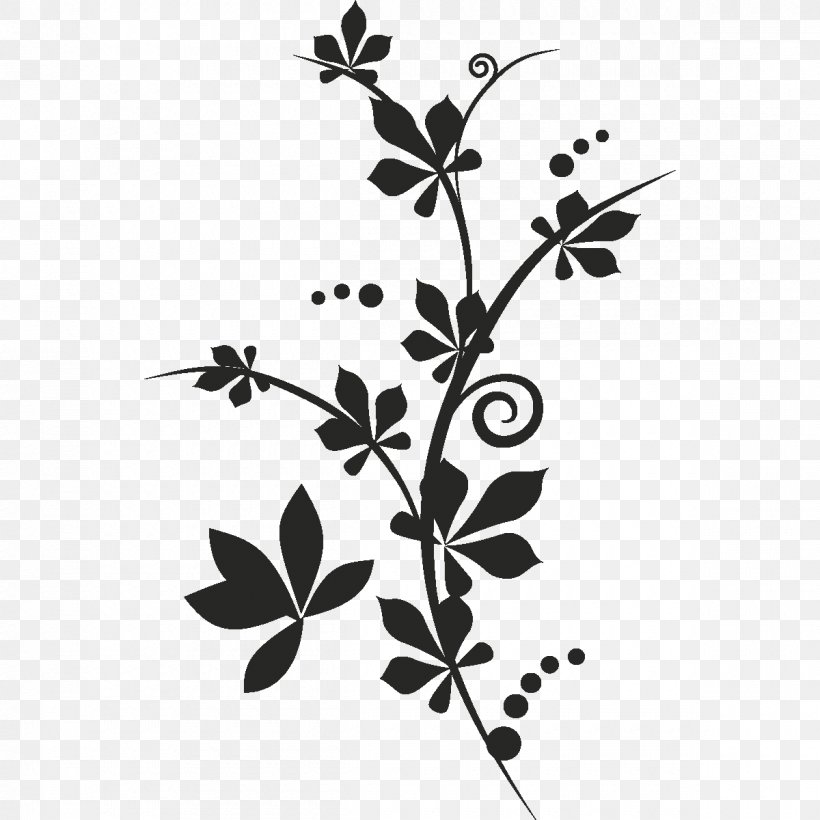 Wall Decal Sticker, PNG, 1200x1200px, Wall Decal, Black And White, Branch, Carrelage, Ceiling Download Free
