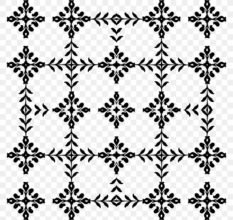 Clip Art, PNG, 772x772px, Drawing, Area, Black, Black And White, Flower Download Free