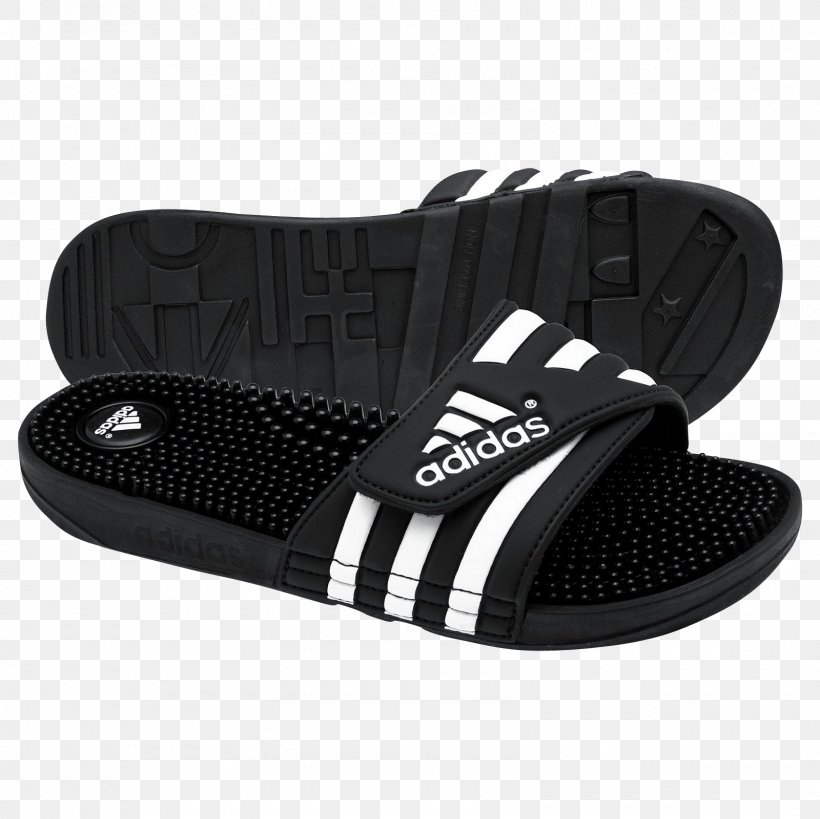 Slide Adidas Sandals Flip-flops, PNG, 1600x1600px, Slide, Adidas, Adidas Sandals, Athletic Shoe, Black Download Free