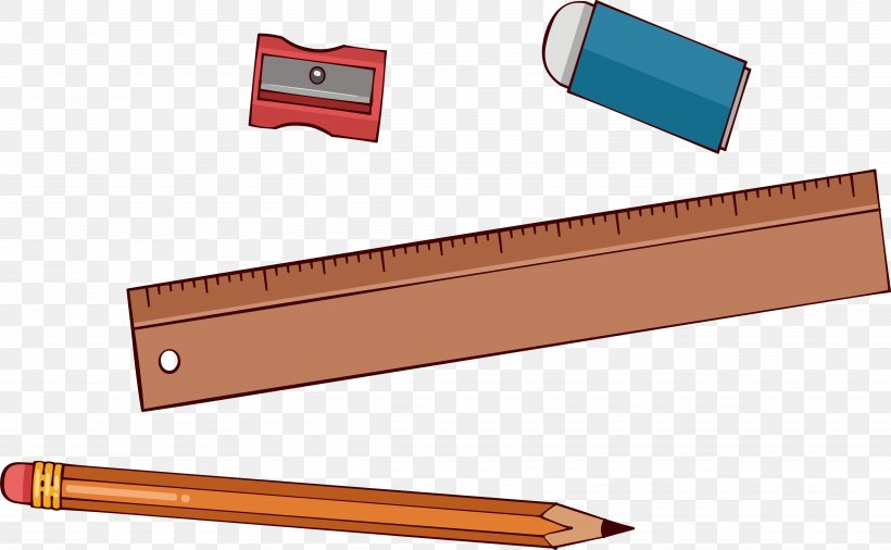 Stationery Pencil Ruler, PNG, 4993x3084px, Stationery, Eraser, Gratis, Material, Office Supplies Download Free