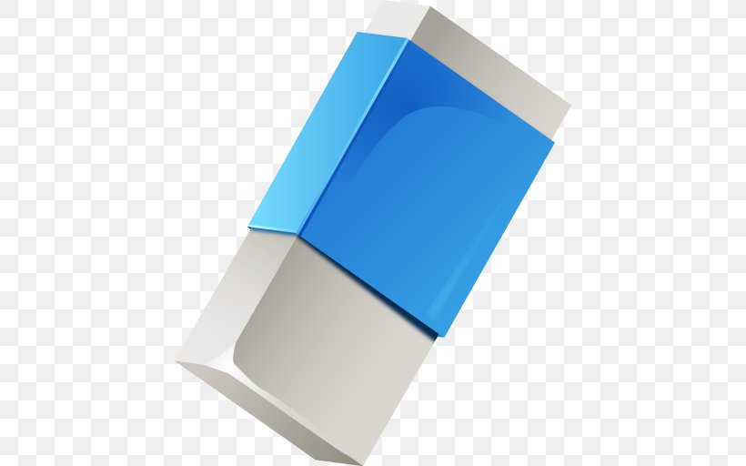 Eraser Icon, PNG, 512x512px, Eraser, Blue, Color, Electric Blue, Ink Eraser Download Free