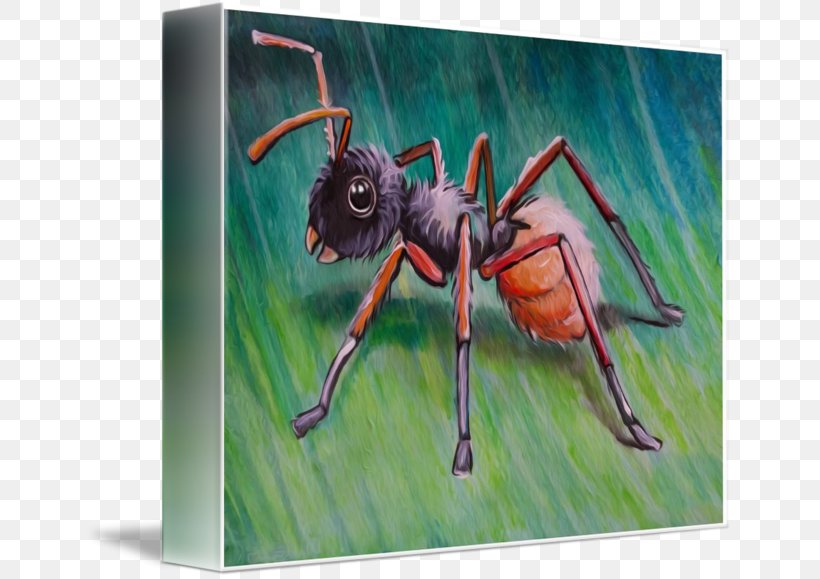 Painting Insect Modern Art K2, PNG, 650x579px, Painting, Ant, Anthony Mcpartlin, Art, Arthropod Download Free