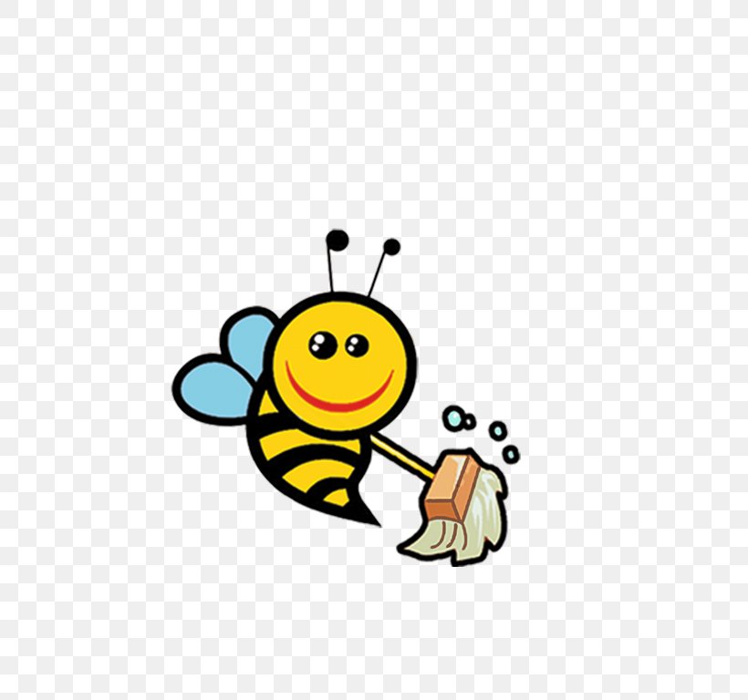 Bumblebee Queen Bee Cleaning Clip Art, PNG, 593x768px, Bee, Beehive, Bumblebee, Cartoon, Cleaning Download Free