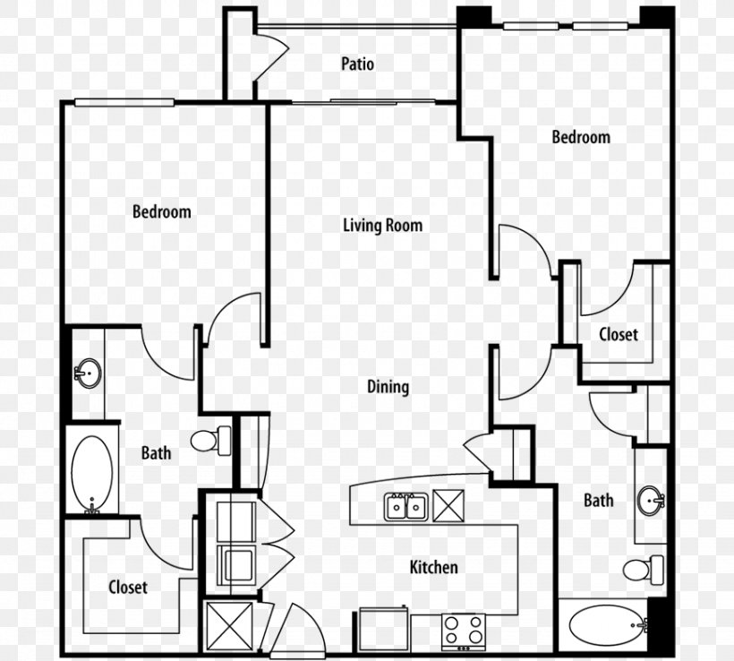 Floor Plan Paper Living Room, PNG, 870x784px, Floor Plan, Apartment, Area, Black And White, Diagram Download Free