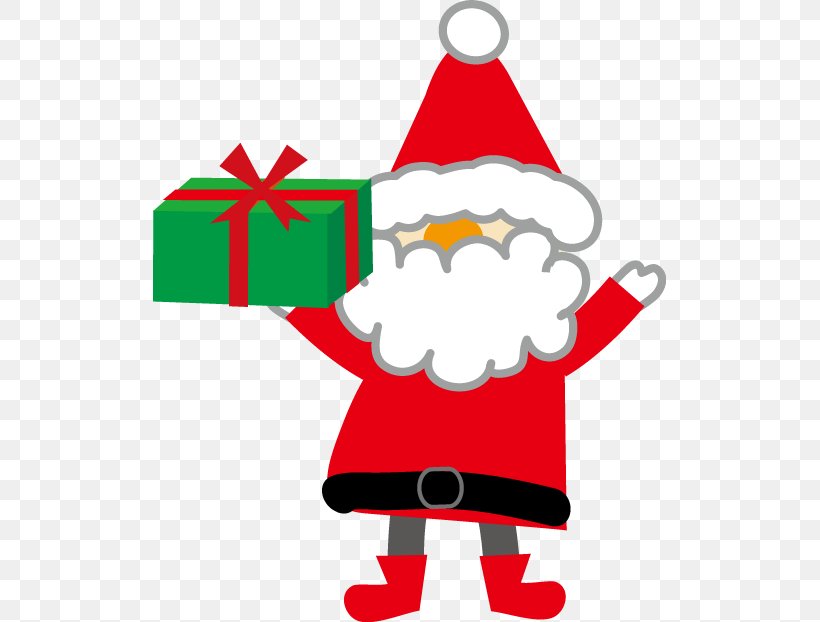 Santa Claus Reindeer Christmas Day Clip Art Image, PNG, 513x622px, Santa Claus, Area, Artwork, Christmas, Christmas Cake Download Free
